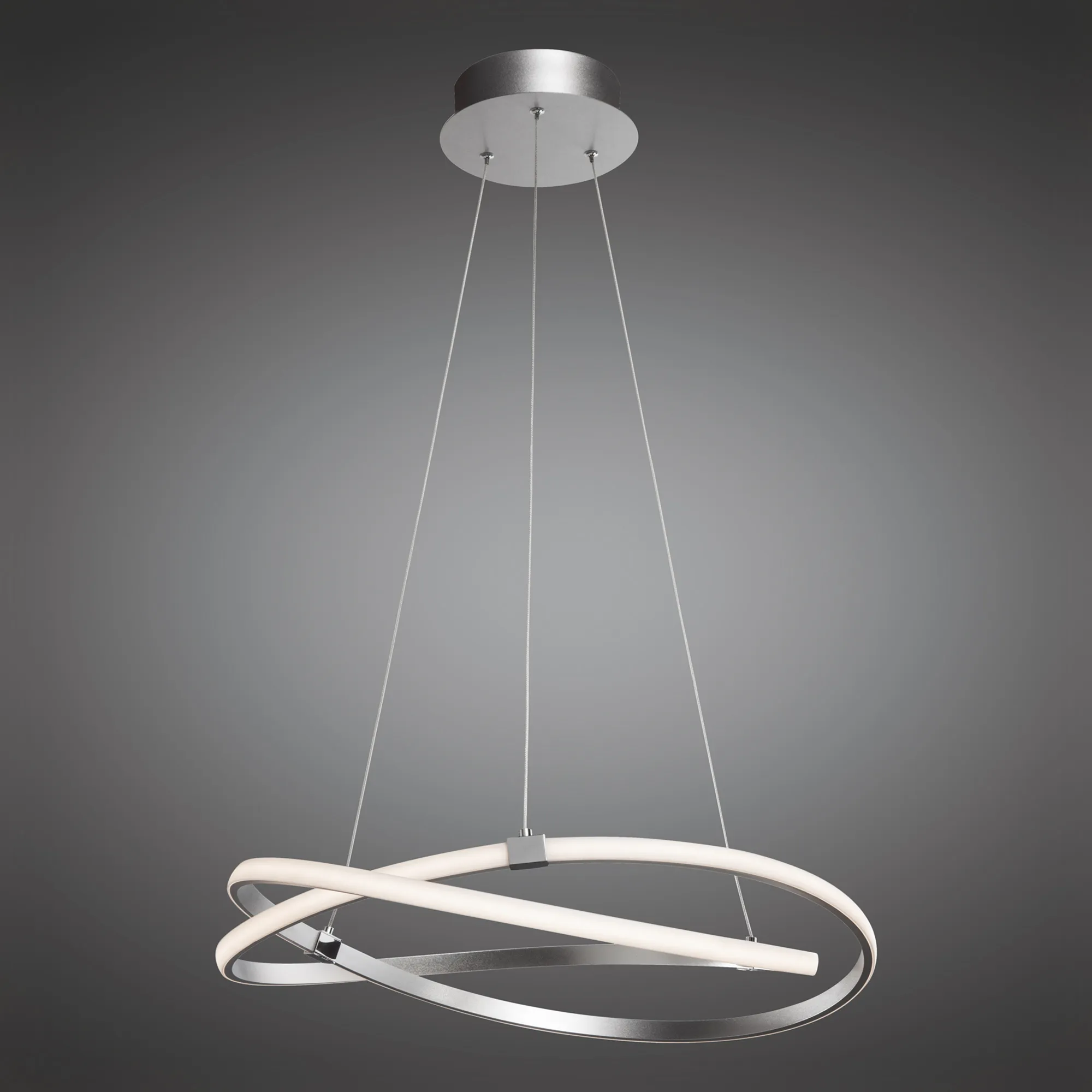 Infinity 60W LED Pendant Light Silver M5381  Mantra Infinity Silver